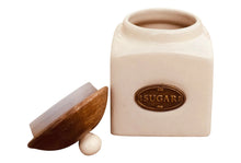 Load image into Gallery viewer, Ceramic Tea, Coffee &amp; Sugar Jars
