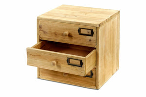 Storage drawers (3 drawers) 28 x 23 x 28 cm