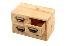 Load image into Gallery viewer, Storage drawers (4 drawers) 25 x 15 x 16 cm
