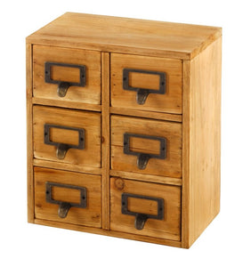 Storage drawers (6 drawers) 23 x 15 x 27cm