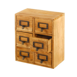 Storage drawers (6 drawers) 23 x 15 x 27cm