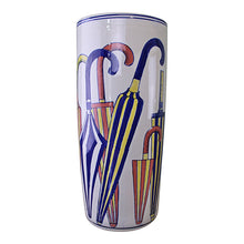 Load image into Gallery viewer, Umbrella stand, striped umbrellas design
